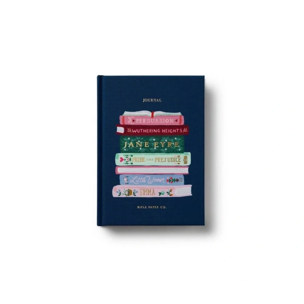 Rifle Paper Co. Ladies Night Book Club Journal Pride Prejudice Jane Eyre Emma